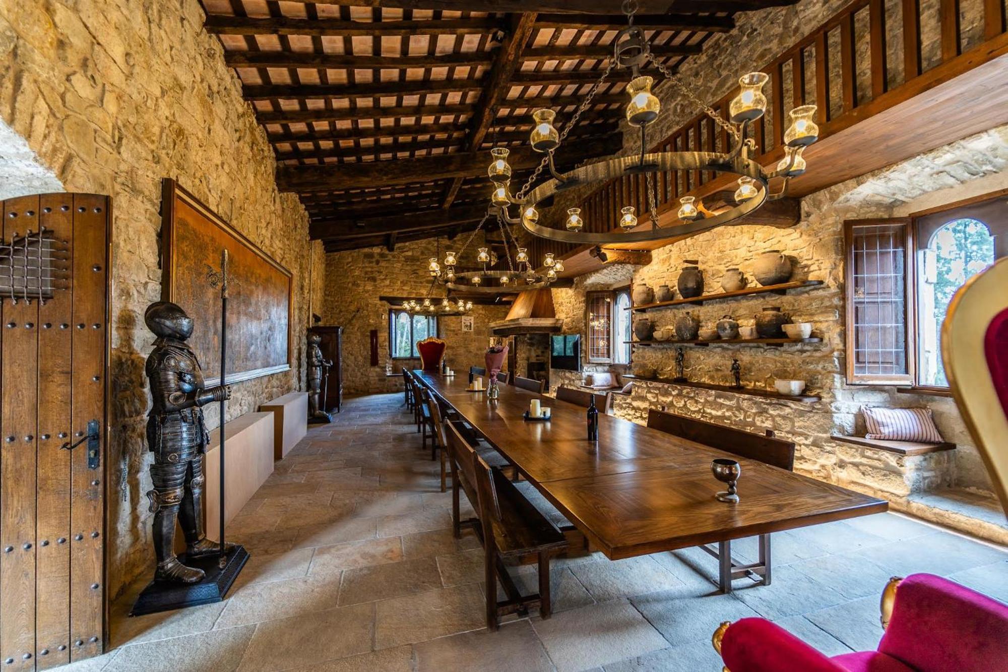 Villa Castell In Girona Sant Miquel de Campmajor Exterior foto