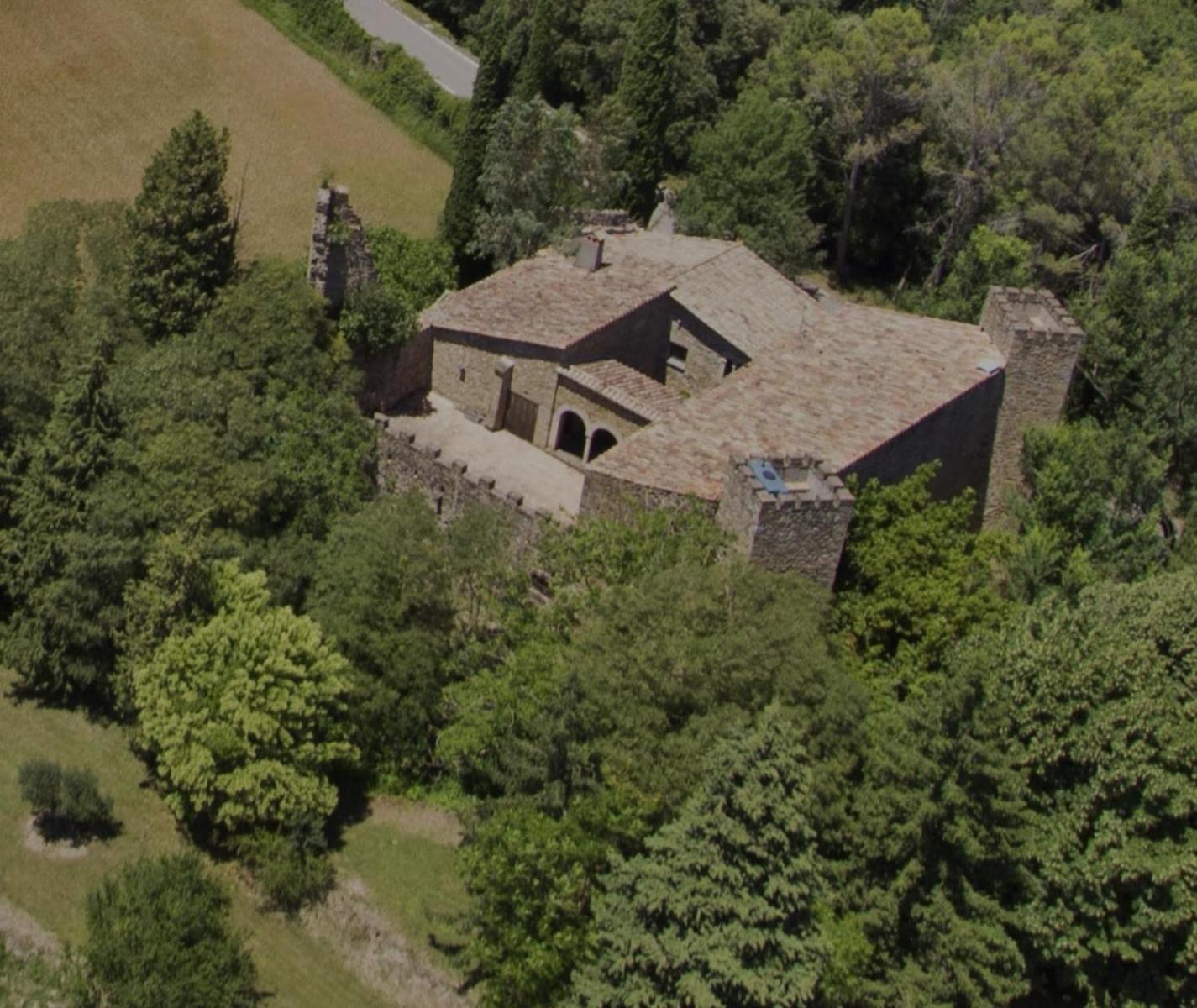Villa Castell In Girona Sant Miquel de Campmajor Exterior foto